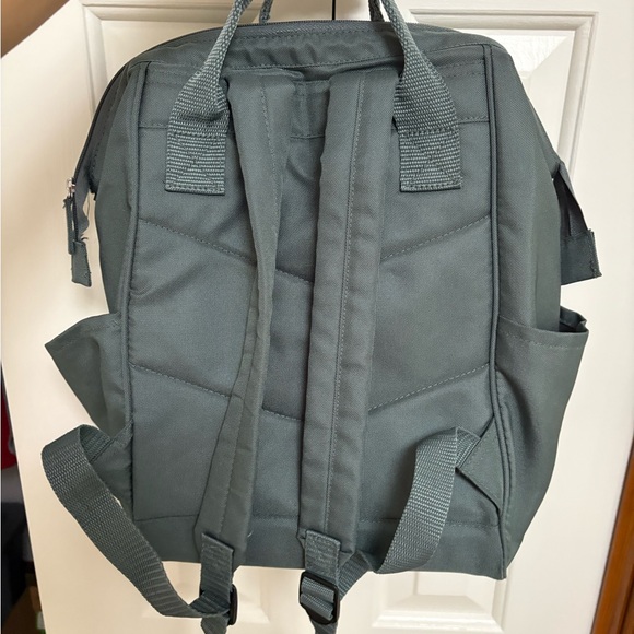 Green DSW Structured Opening Backpack - Picture 2 of 3